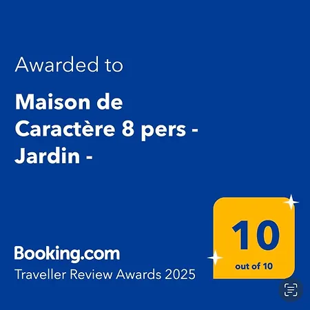Maison De Caractere 8 Pers - Jardin - *